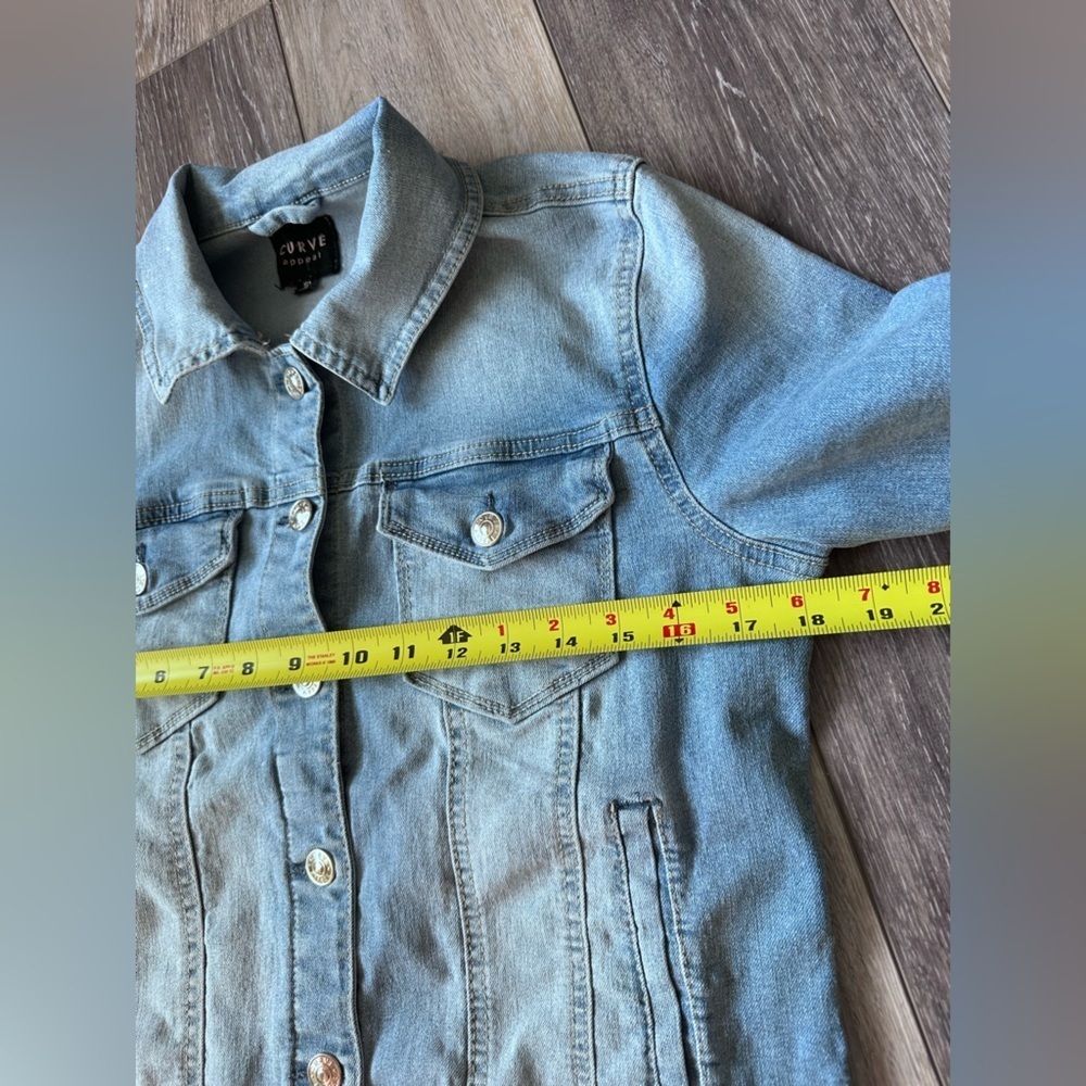 🛍️ Curve Stretch very comfortable jacket size Small clean great condition. - Picture 3 of 8